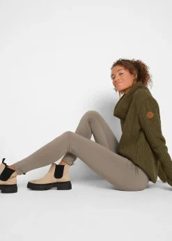 Legging chaud à taille élastiquée