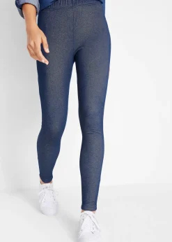 Legging chaud aspect jean