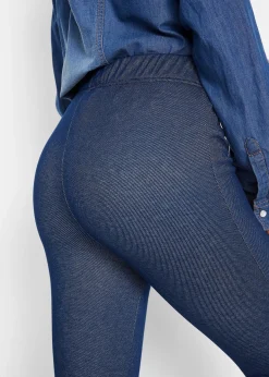 Legging chaud aspect jean
