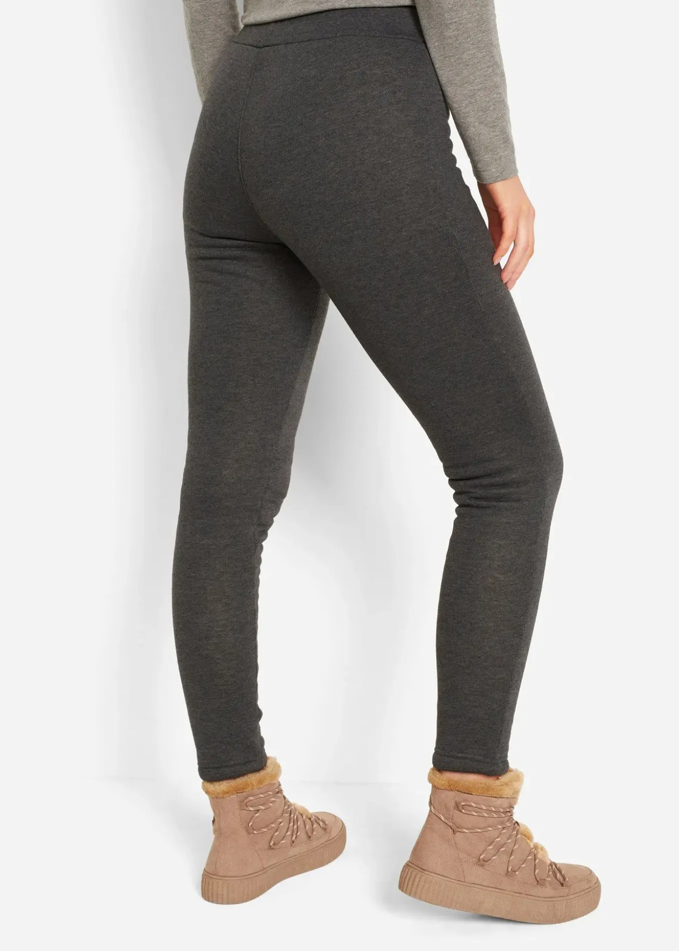 Legging chaud avec doublure peluche