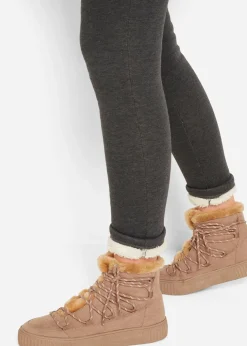 Legging chaud avec doublure peluche