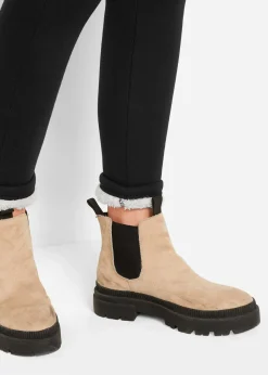 Legging chaud avec doublure peluche