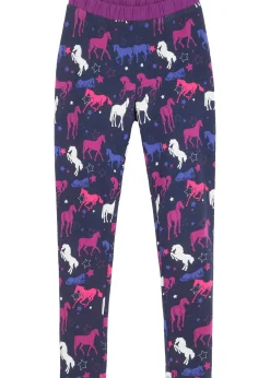 Legging chaud avec motif cheval