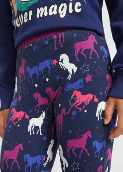 Legging chaud avec motif cheval