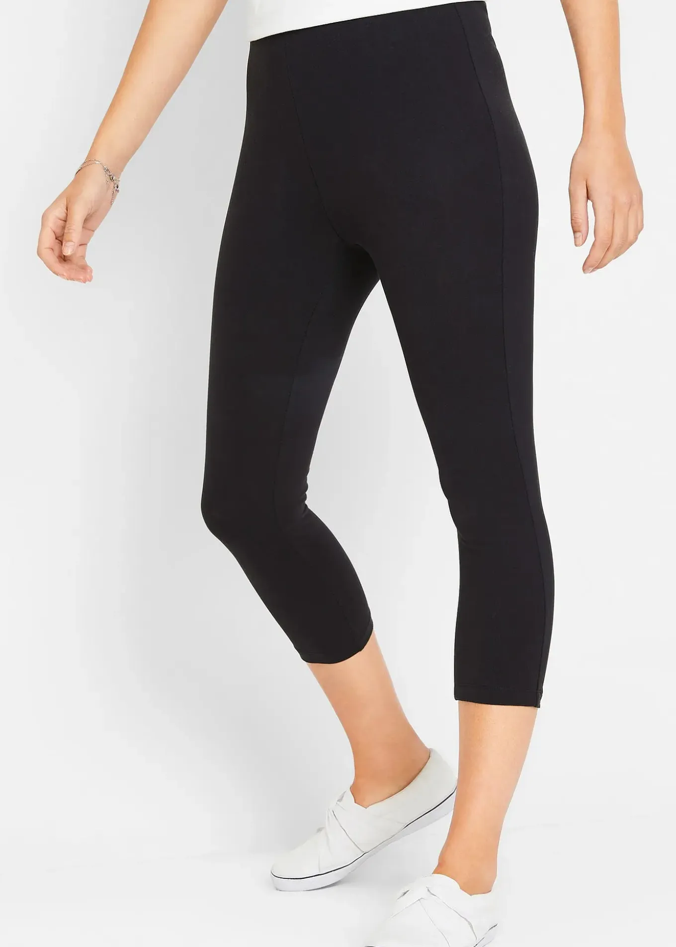Legging corsaire à taille extensible
