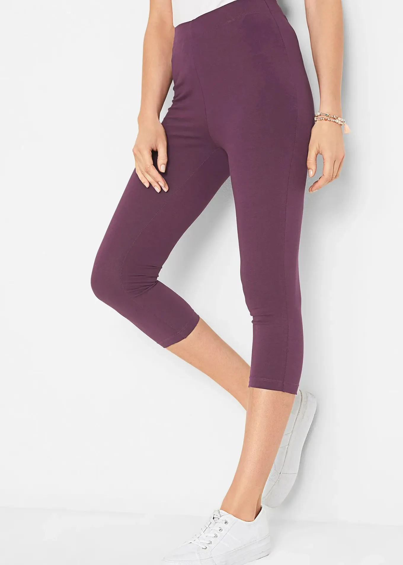 Legging corsaire à taille extensible