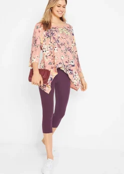 Legging corsaire à taille extensible