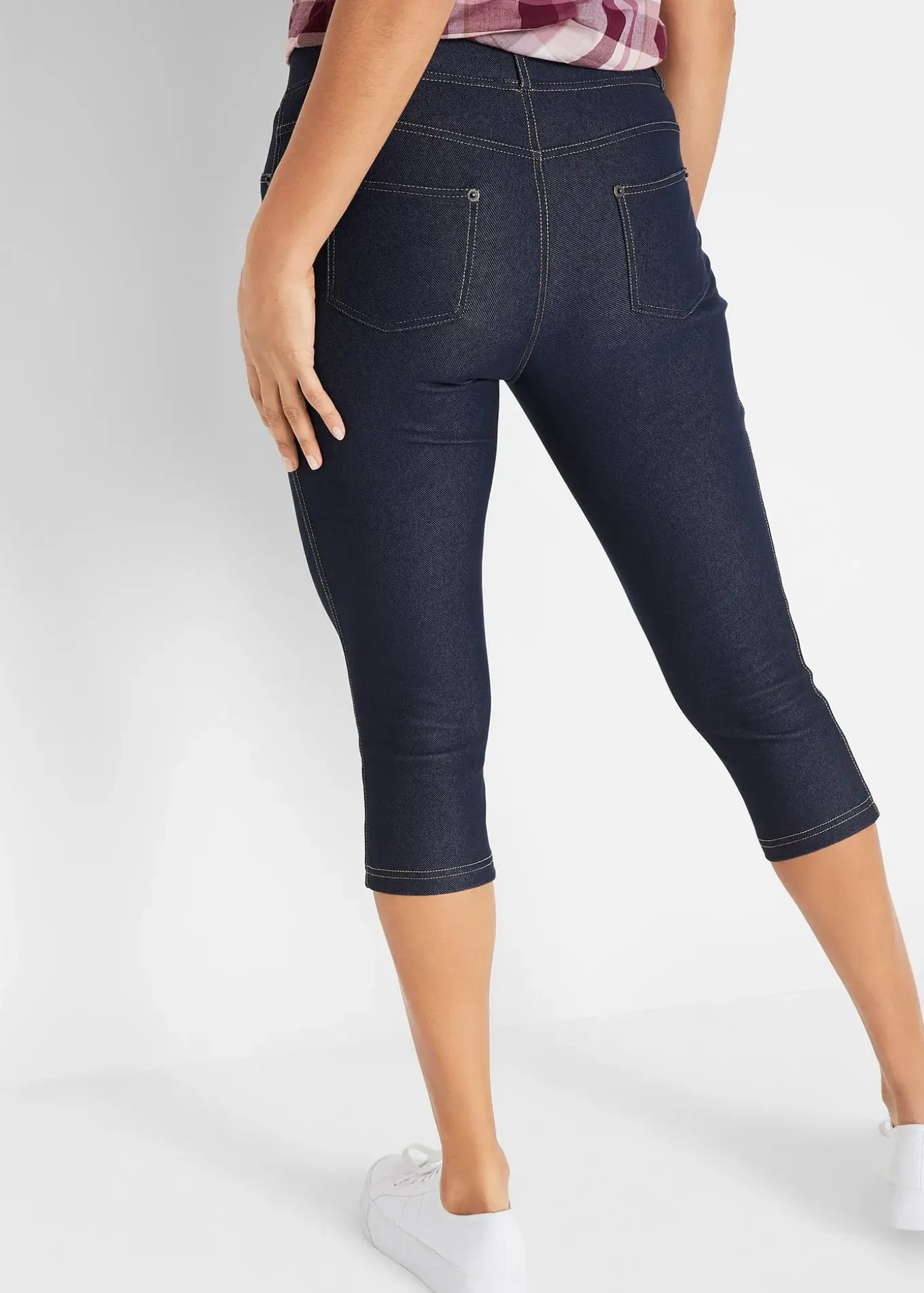 Legging corsaire imitation jean