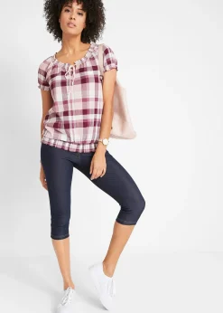 Legging corsaire imitation jean