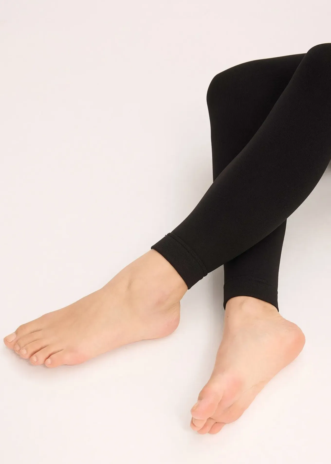 Legging de grossesse en polaire thermique 140den