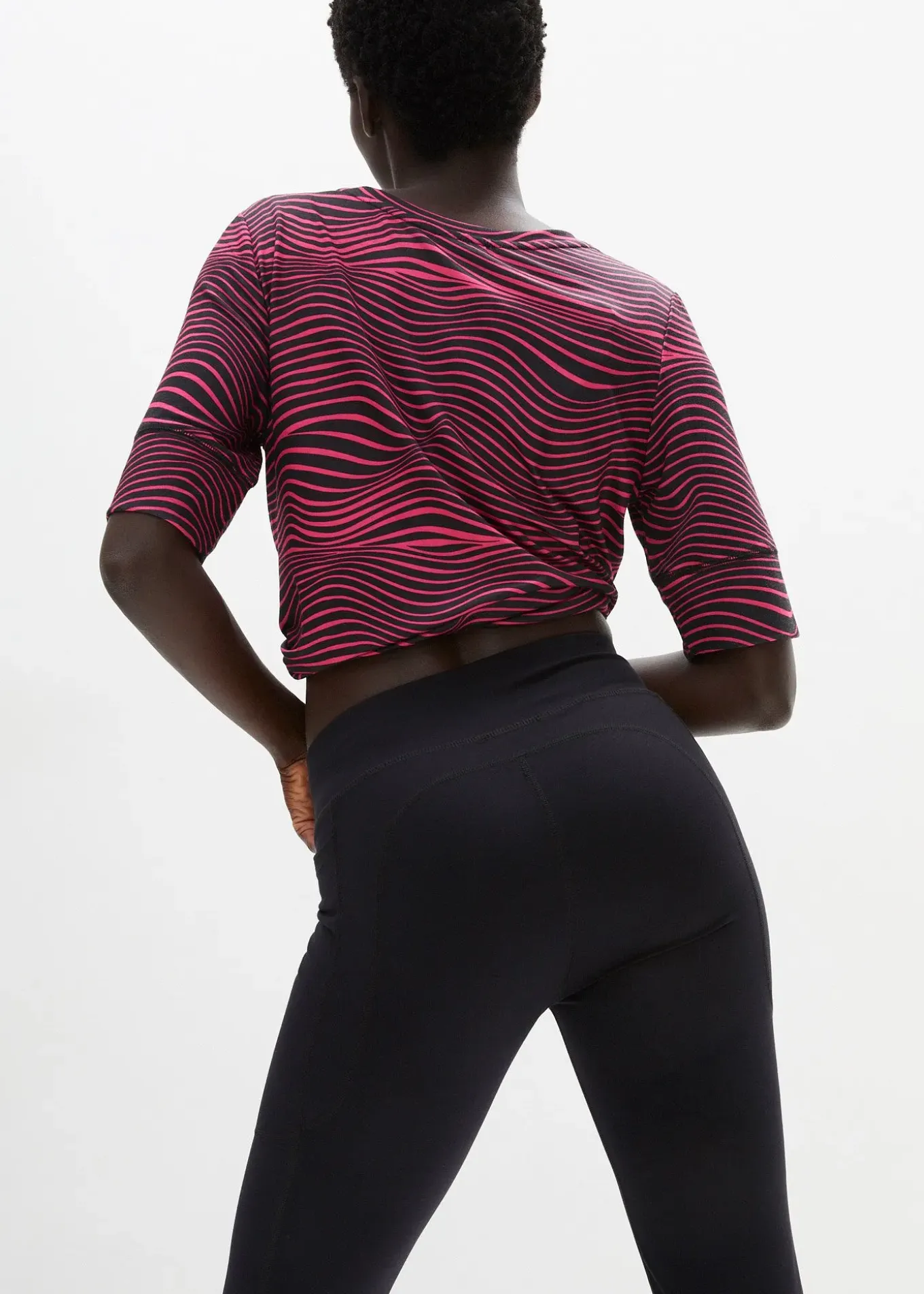 Legging de sport avec poches latérales, longueur cheville