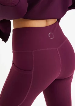 Legging de sport confortable avec poche pour portable, séchage rapide