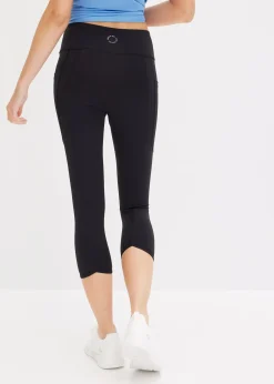 Legging de sport confortable, longueur corsaire, avec poche pour le portable, séchage rapide