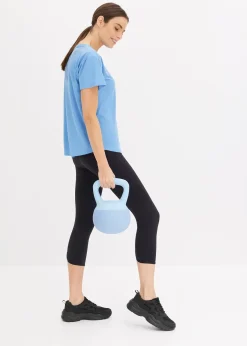 Legging de sport confortable, longueur corsaire, avec poche pour le portable, séchage rapide