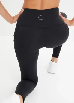 Legging de sport confortable avec mesh et poche pour portable