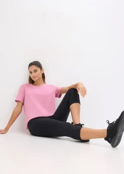 Legging de sport robuste, coupe corsaire