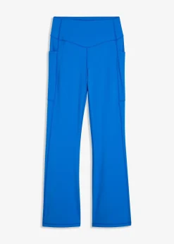 Legging de sport évasé et confortable avec poche portable, séchage rapide