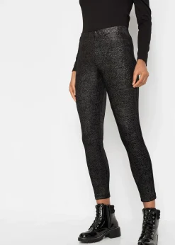 Legging scintillant en velours