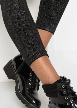 Legging scintillant en velours