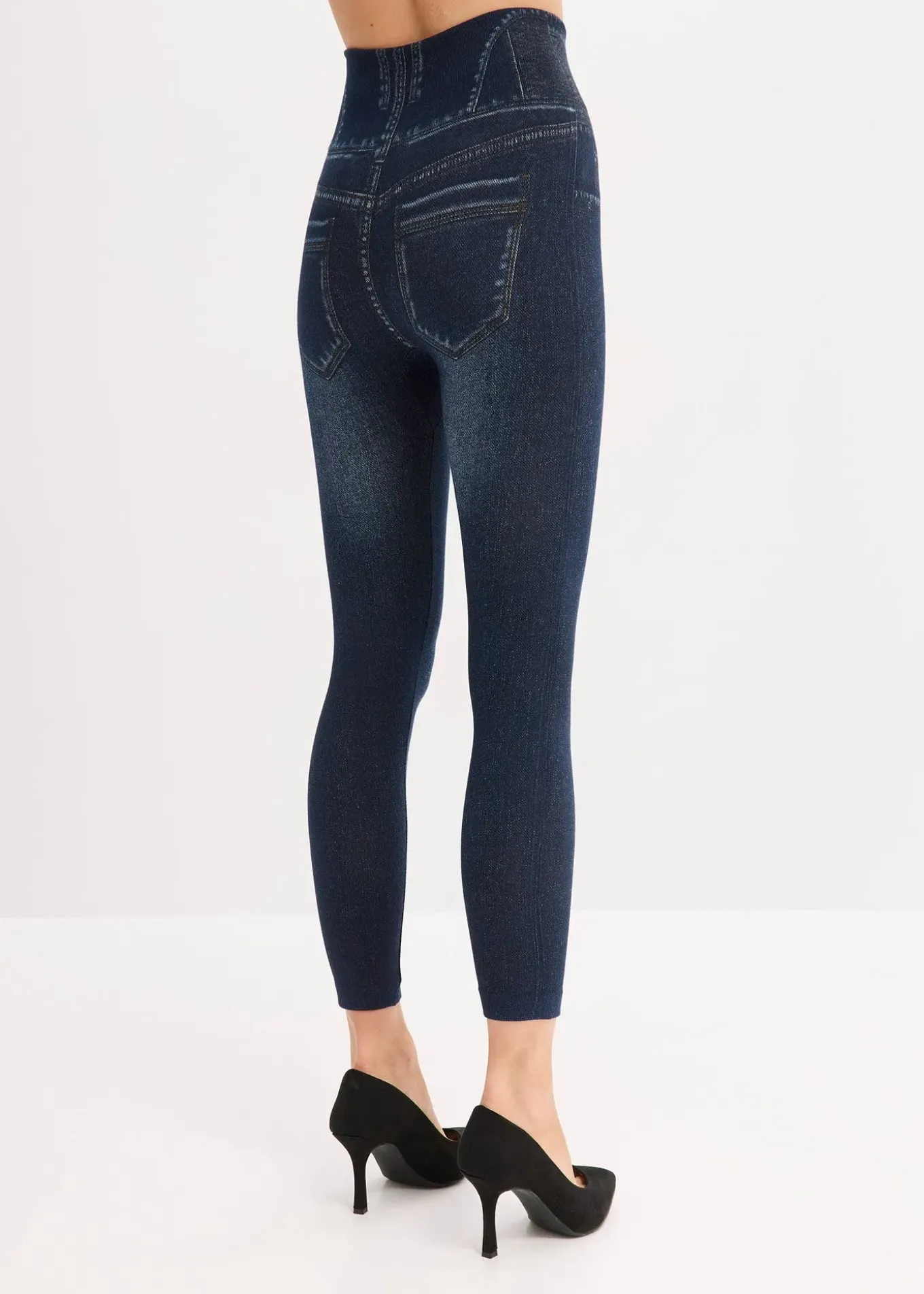 Legging sculptant effet jean