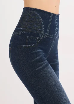 Legging sculptant effet jean