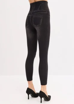 Legging sculptant effet jean