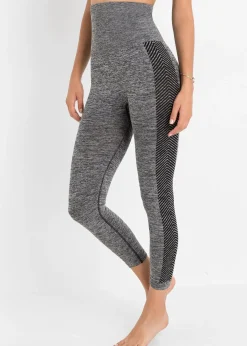 Legging sculptant sans coutures effet ventre plat, maintien fort