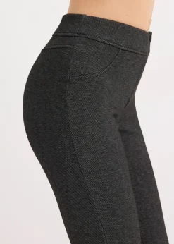 Legging thermique aspect jean