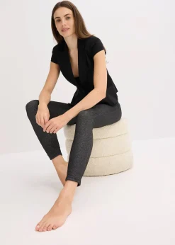 Legging thermique aspect jean