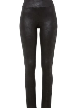 Legging thermique enduit