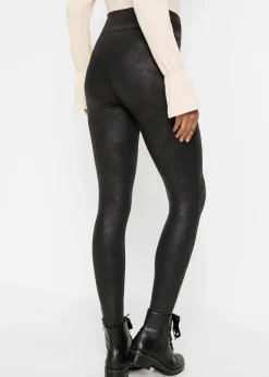 Legging thermique enduit