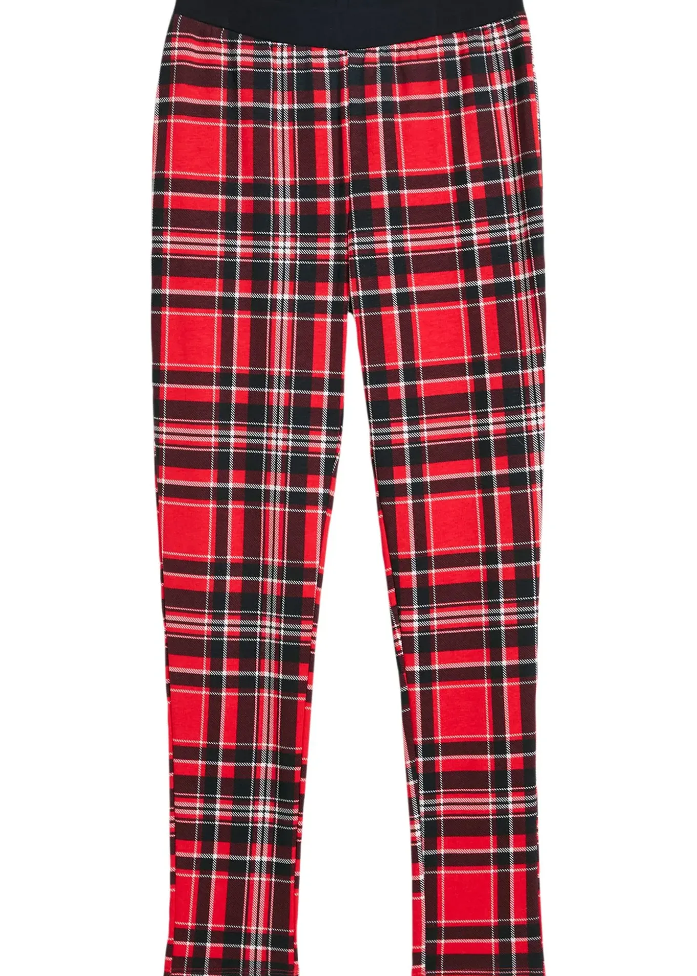 Legging thermo fille à carreaux