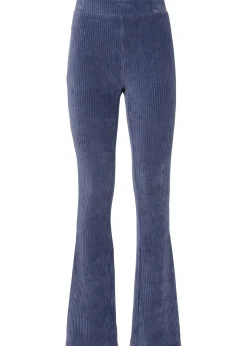 Legging évasé en velours côtelé