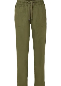 Léger pantalon jogger en lin mélangé