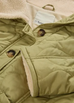 Légère veste de grossesse et de portage 3-en-1 avec doublure sherpa