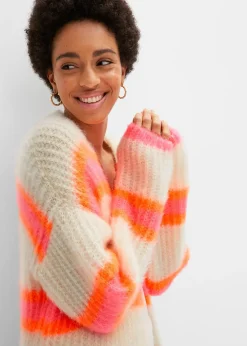 Long gilet en maille oversize