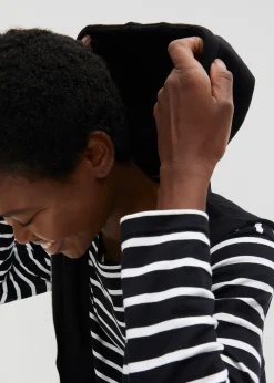 Long gilet sweat sans manches