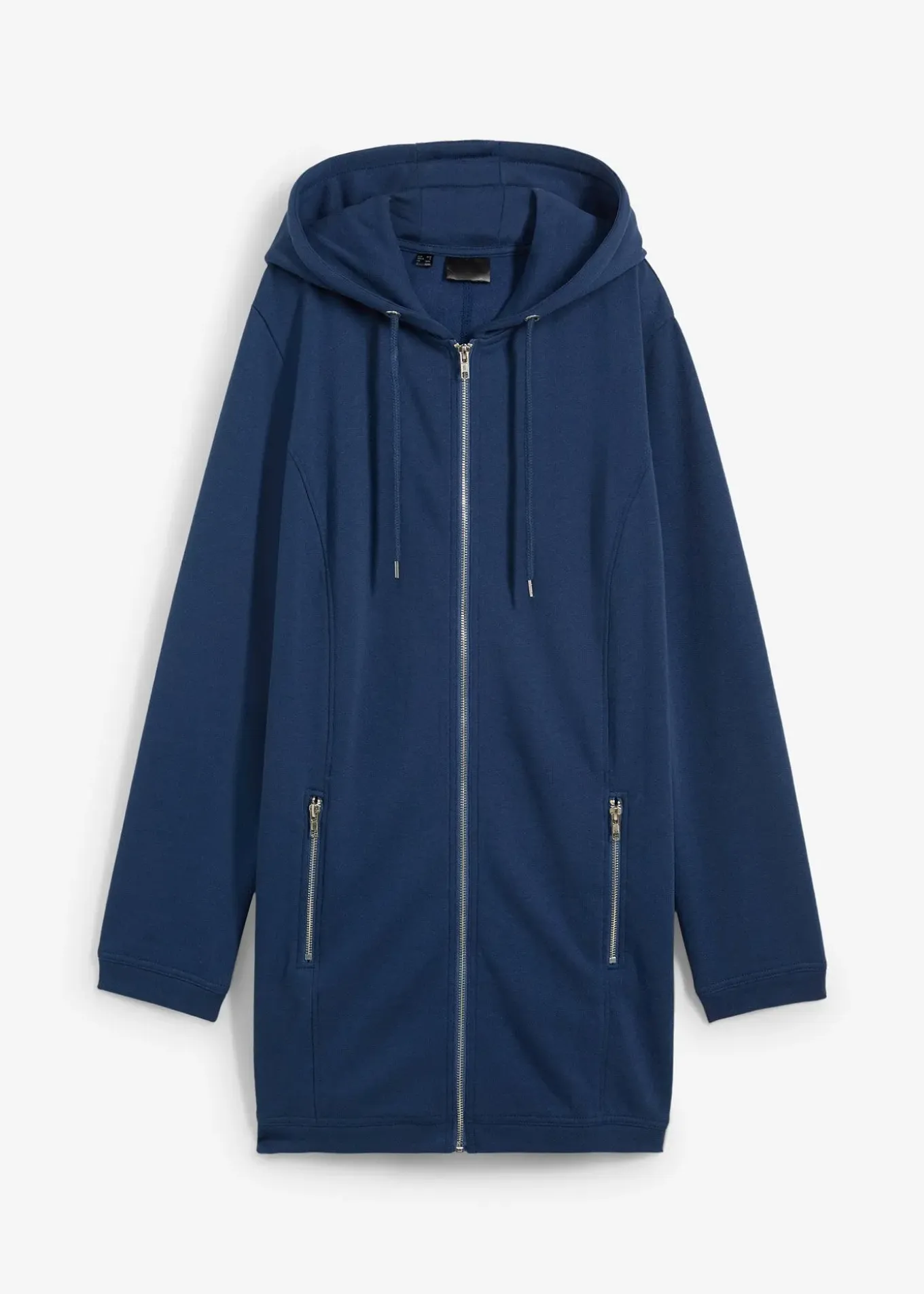 Long sweat zippé avec poches zippées