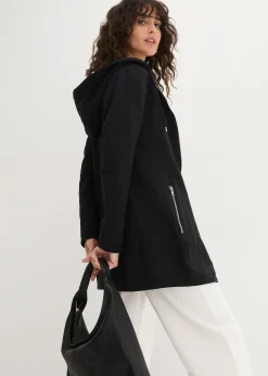 Long sweat zippé avec poches zippées