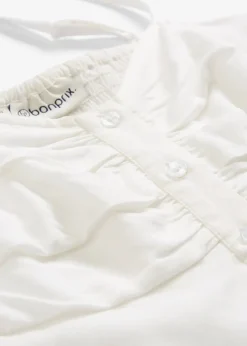 Longue blouse sans manches en viscose