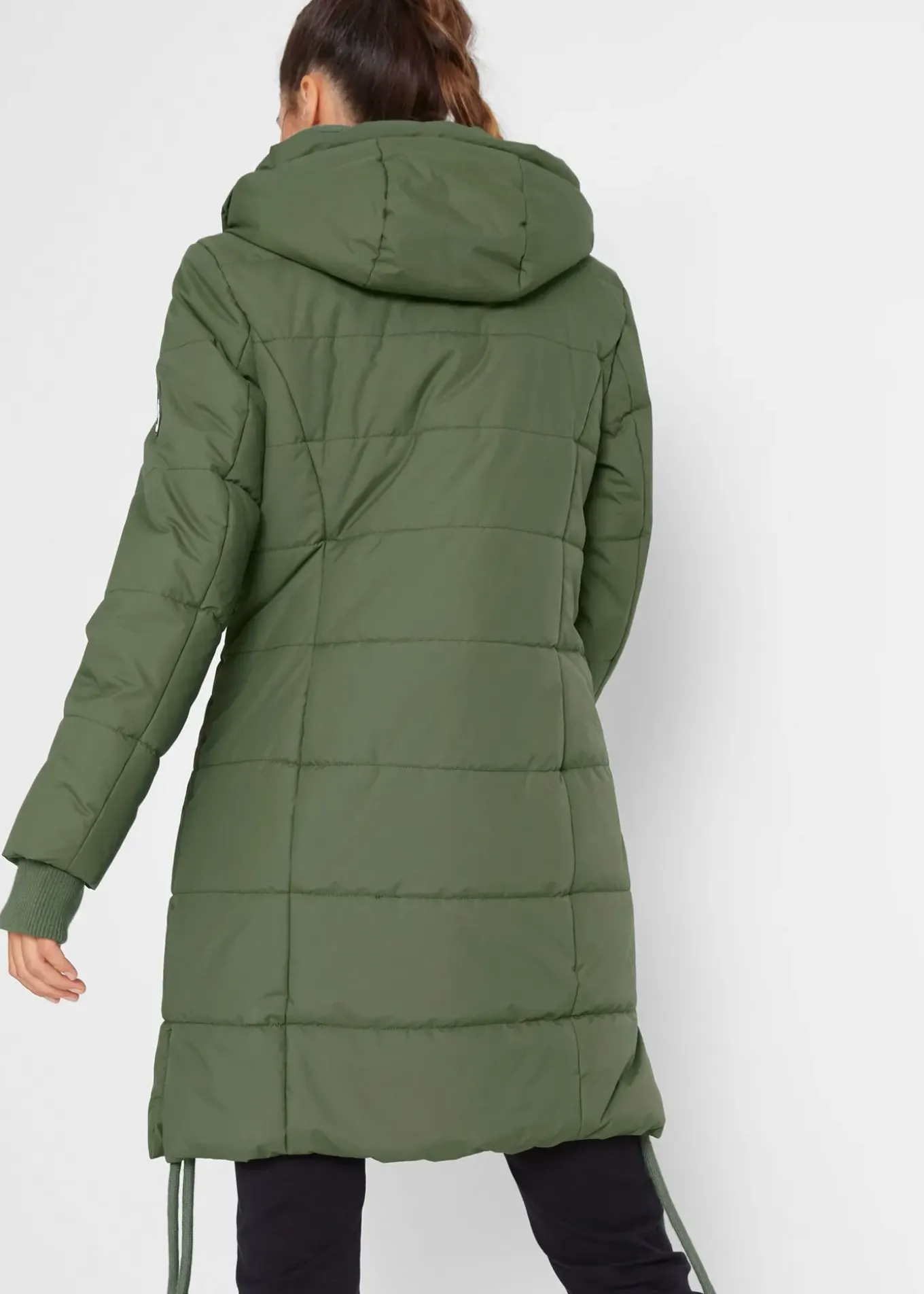 Longue doudoune déperlante