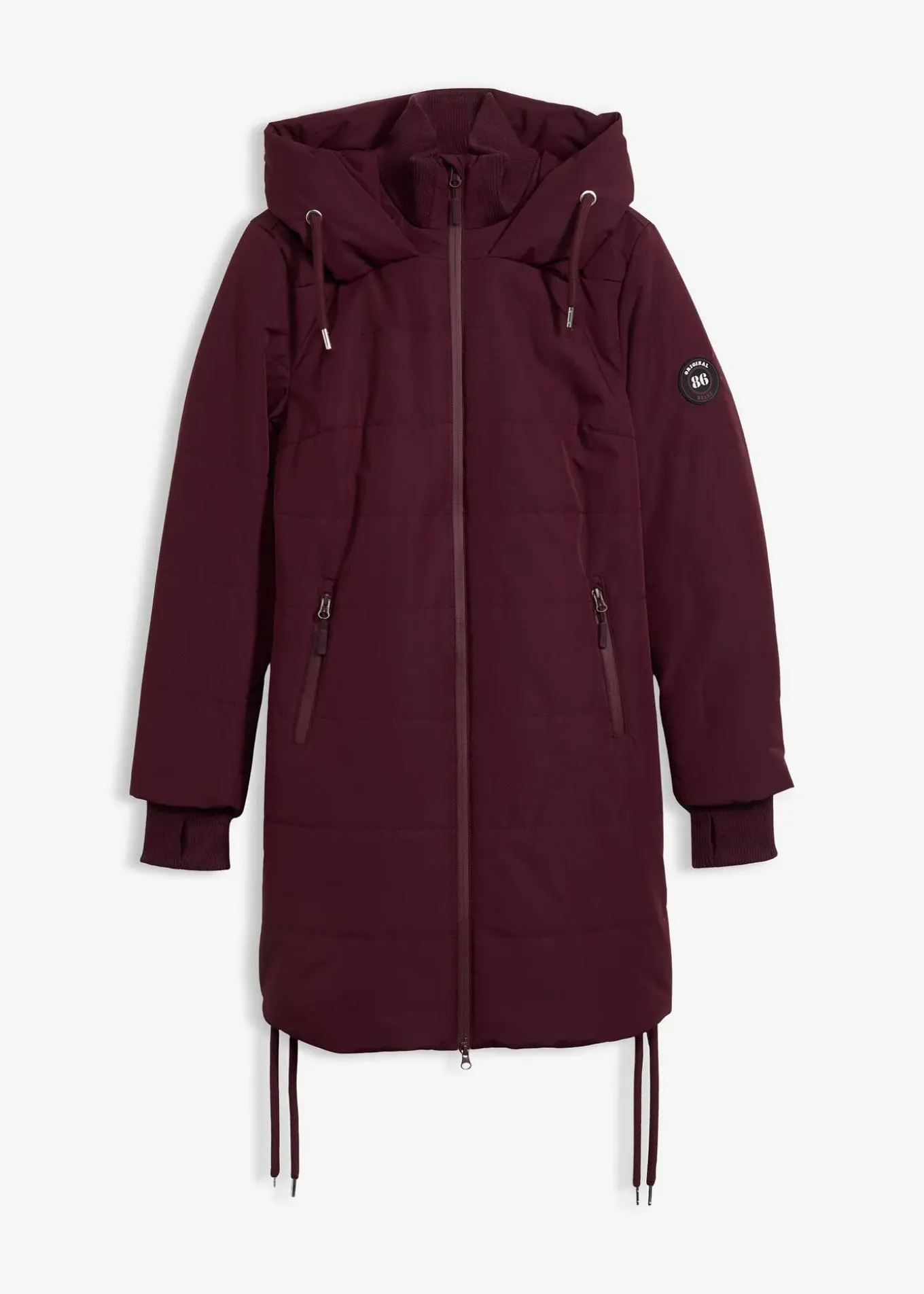 Longue doudoune déperlante