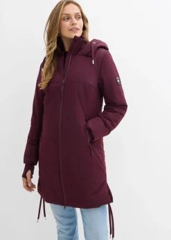 Longue doudoune déperlante