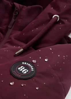 Longue doudoune déperlante