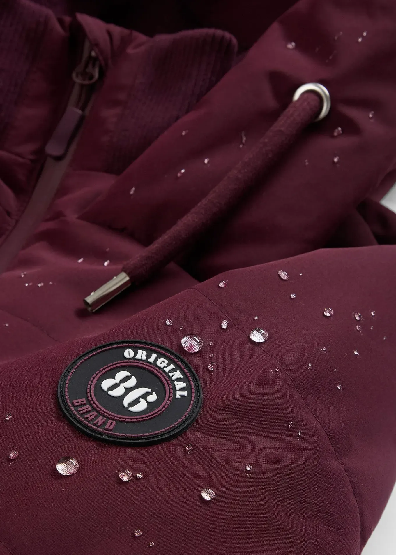 Longue doudoune déperlante