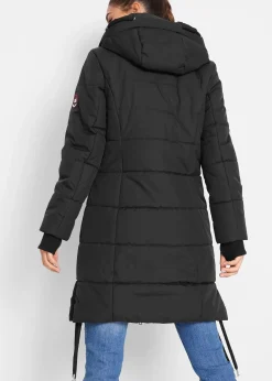 Longue doudoune déperlante