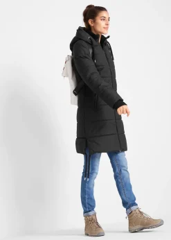 Longue doudoune déperlante