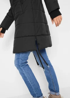 Longue doudoune déperlante