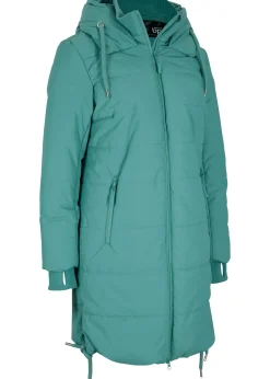 Longue doudoune déperlante