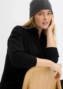 Longue veste molletonnée à poches